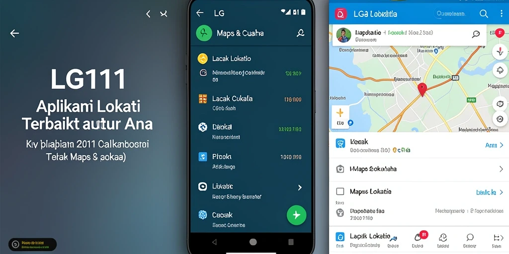 Tampilan antarmuka LG111 yang intuitif dan fungsional.