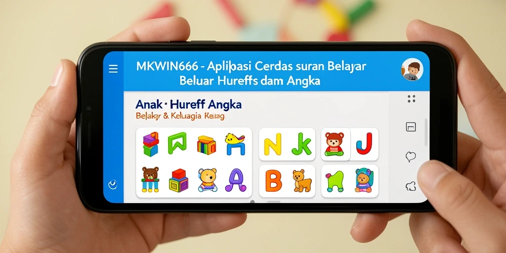 Antarmuka pengguna MKWIN666 yang interaktif dan menarik.