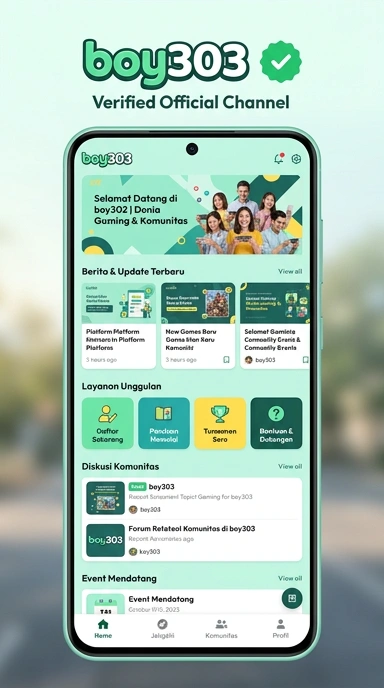 Kanal Resmi boy303 untuk Pengguna Android