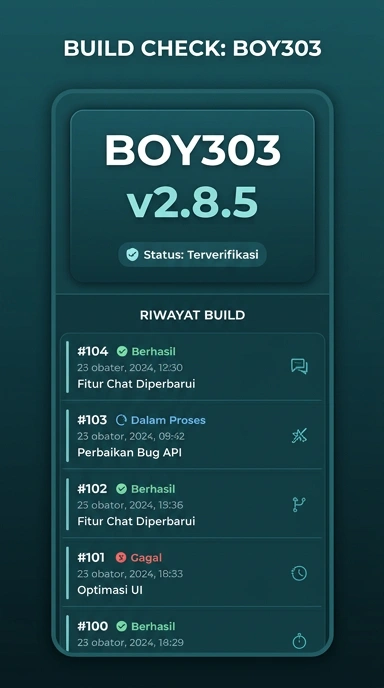 Riwayat Versi boy303 untuk Pengguna Android